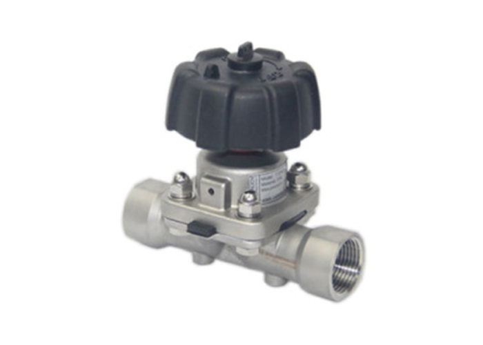 304 , 316L Stainless Steel Sanitary Valves - Threaded Diaphragm Valves