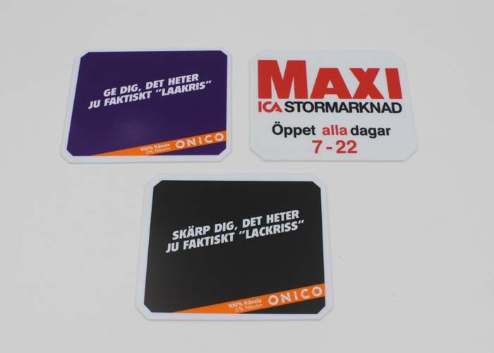 Square Shaped Vehicle / Automobile Ice Scraper Brush PMS Color