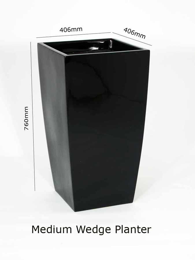Square Fiberglass Flower Planter Pots For Indoor And Outdoor