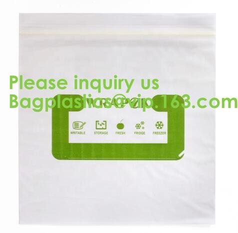 100% Compostable k Freezer Bags Resealable Sandwich Bag, 20 Count,k Freezer Bag for School, ASTM D6400 pack