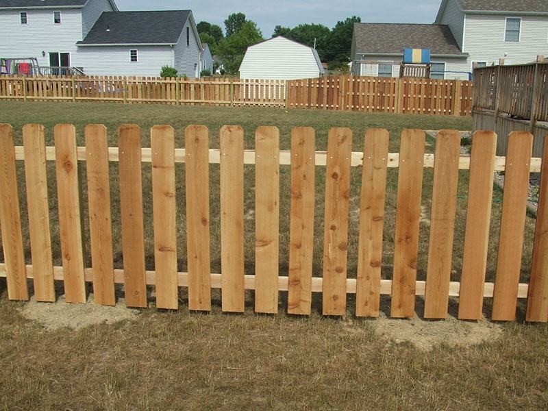 Diversified Cedar Wood Picket Fence Modern Cedar Fence CARB Certified
