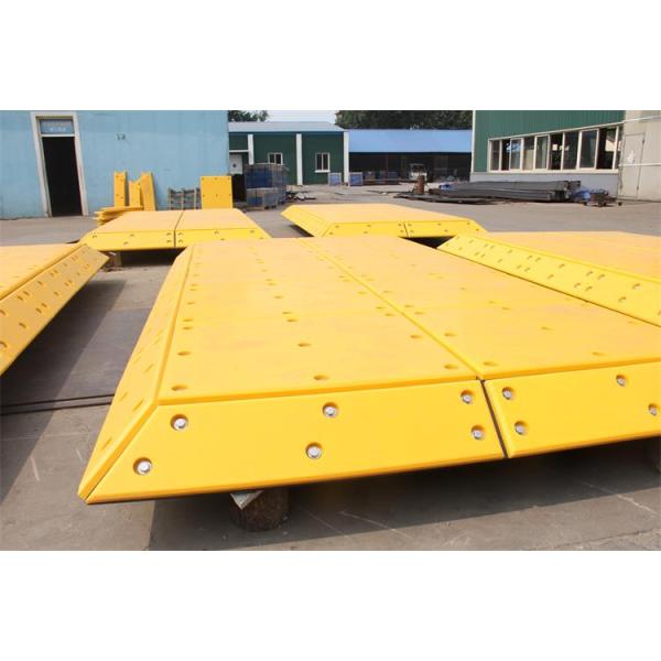 UHMWPE Plastic Dock Cone Ship Fender Panel Board For Harbour Boat Protection Pads