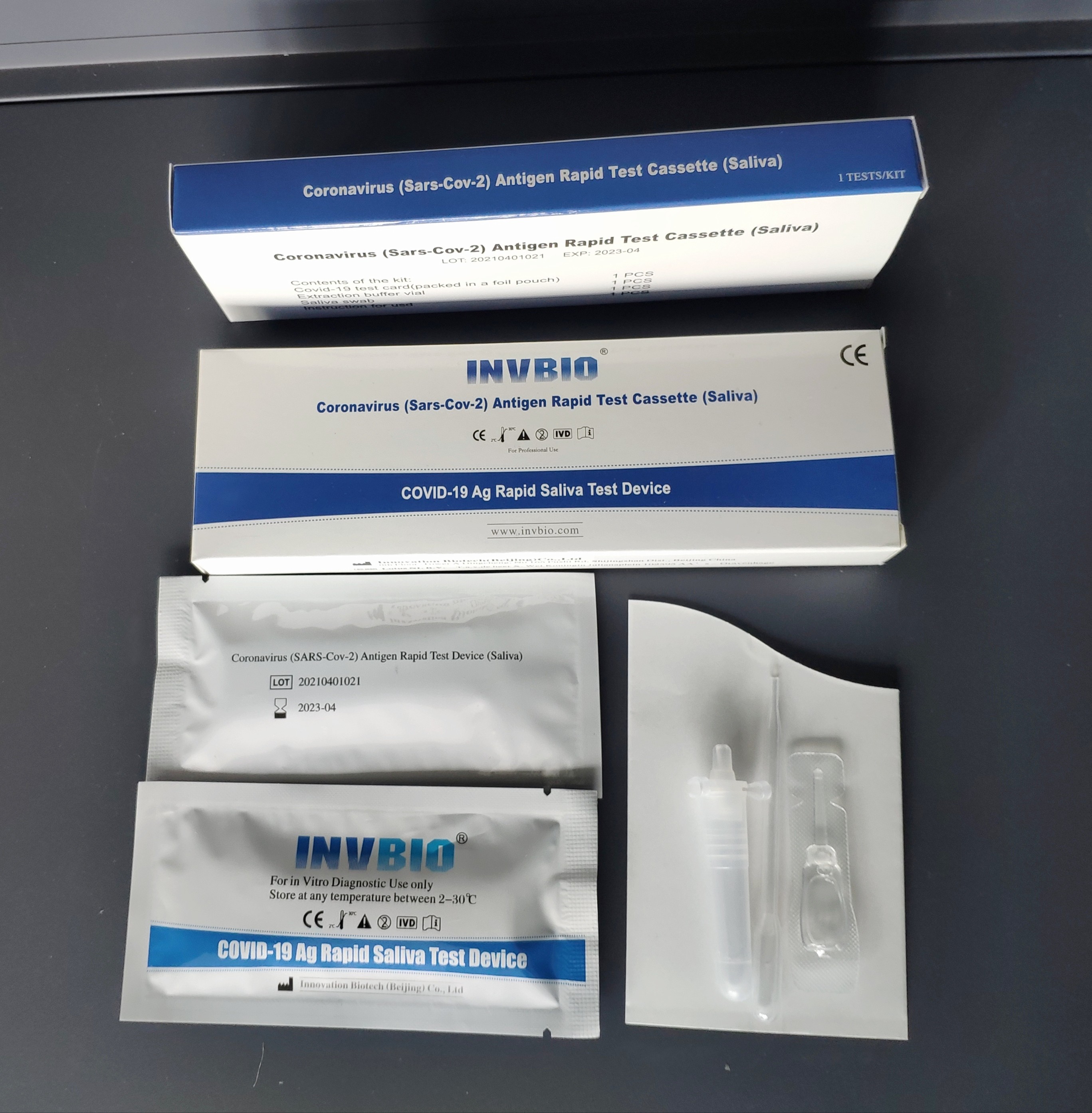 Bfarm SARS-CoV-2 At Home Antigen Test Kit Ag Saliva Test Kit