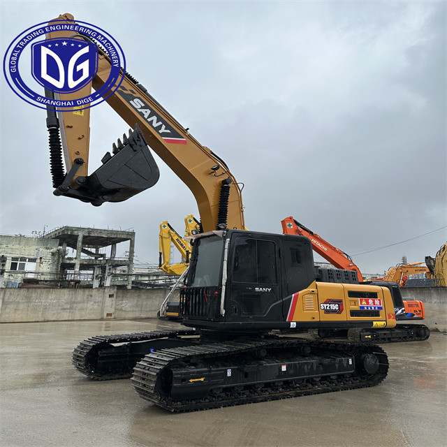 Used Sy215 21.5 Ton Excavator With Ground Breaking Performance