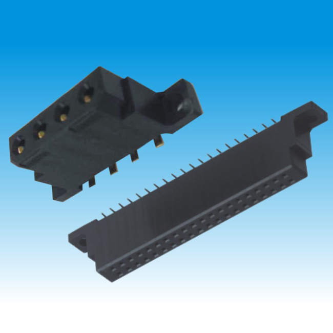 Height 14.7 Pin Header Female SMT Type Double Row Gold Flash Tin