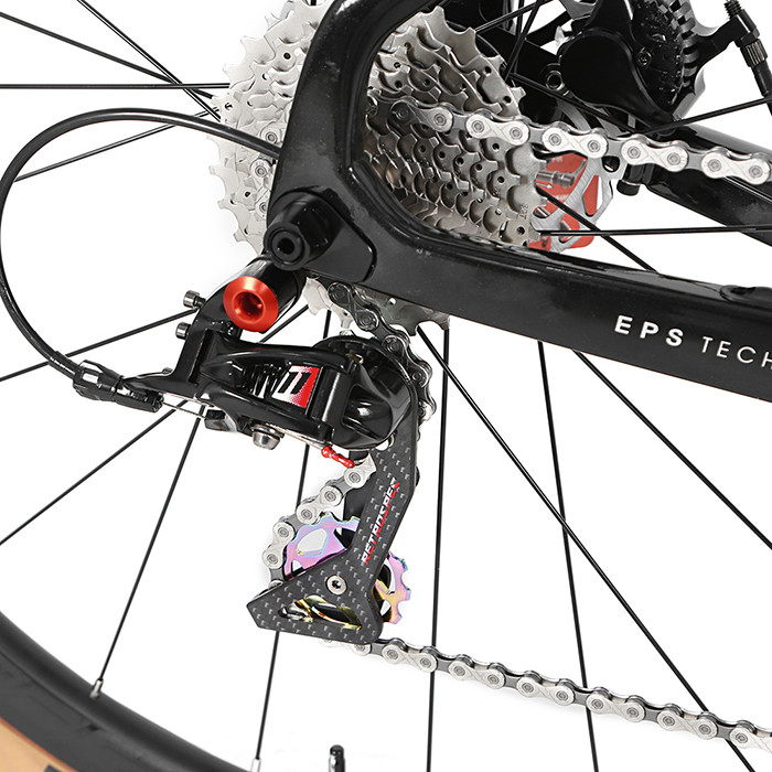 22S Carbon Fiber Gravel Bike 700*40C Wheel With Double Disc Brake