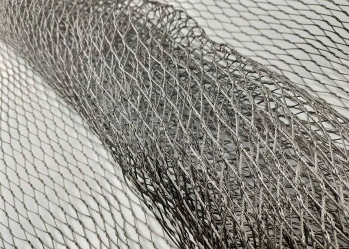 Climber Plant Trellis 1.5mm Flexible Stainless Steel Cable Mesh Metal For Green Wall