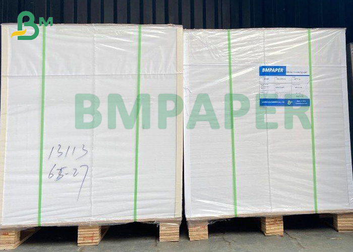 coated paper with grey back sheet