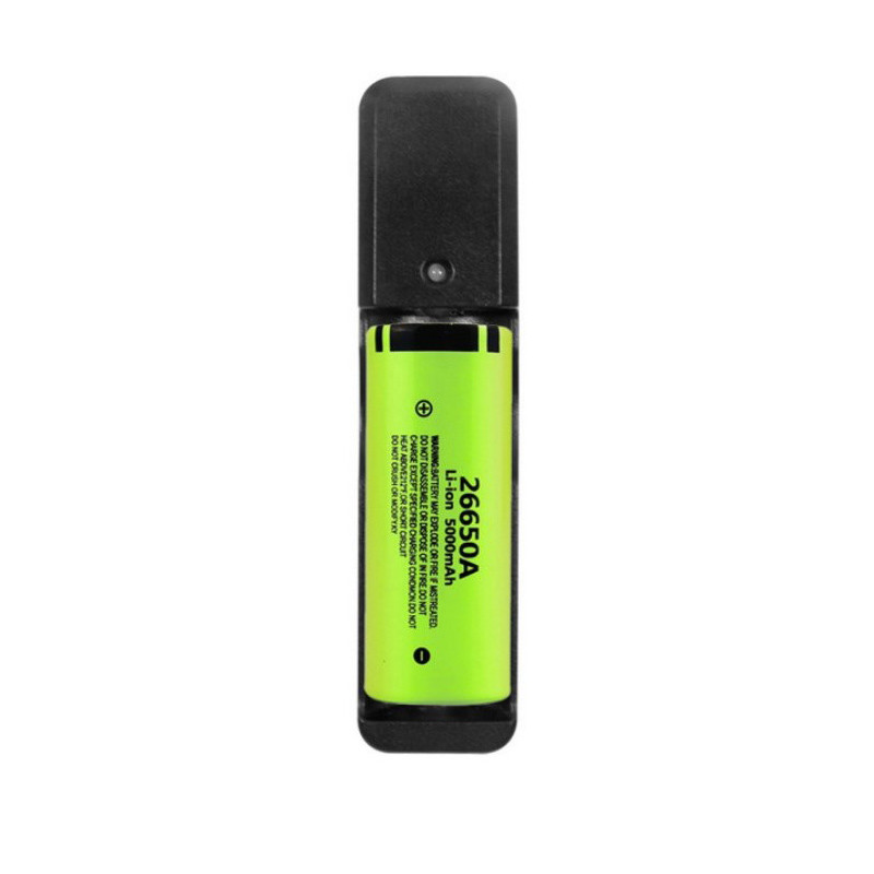 3.7V 26650 Lithium Ion Rechargeable Cell High Capacity 5000mAh