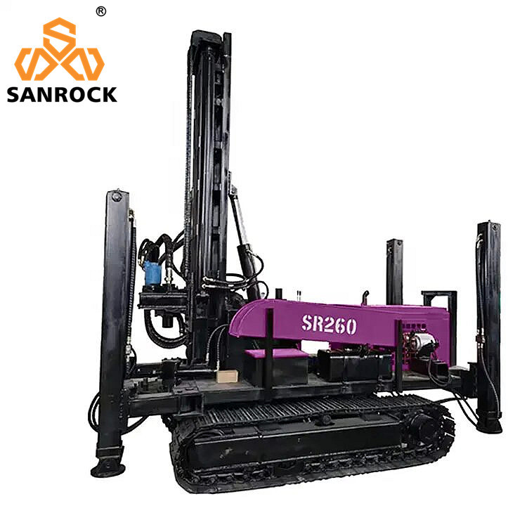 Water Well Drill Machine Borehole Depth 260m Portable Hydraulic Water Well Drilling Rig