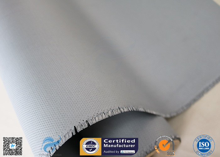 18OZ Heat Insulation 3732 E - Glass 0.45mm Silicone Coated Fiberglass Fabric