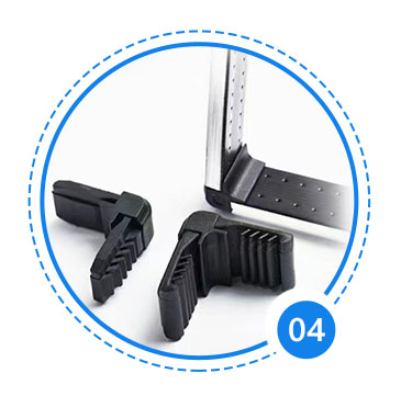 Conveniently Sized Plastic Corner Key for Aluminum Spacer Joints in Doors and Windows