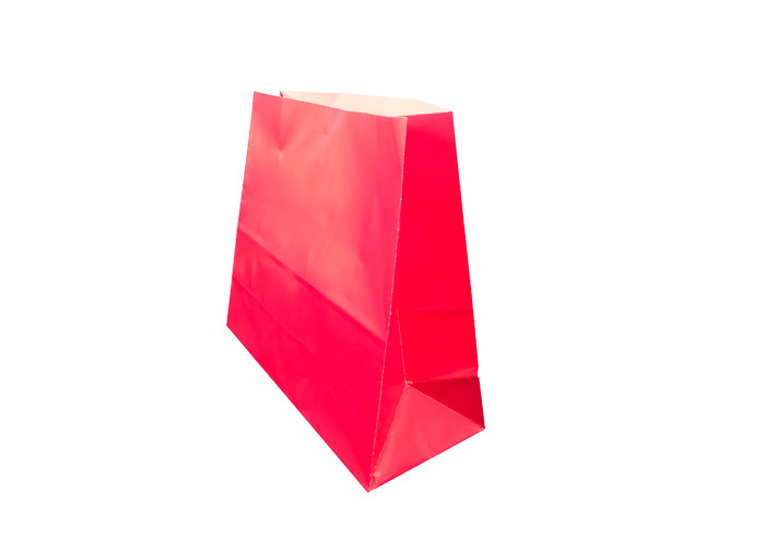 Colorful Bakery Packaging Bags / Food Grade Paper Bags Customized Size