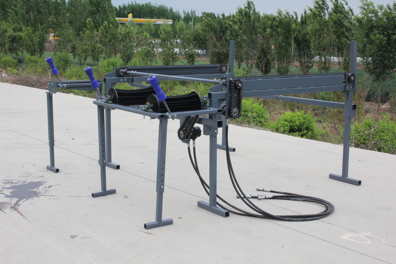 Hydraulic Firewood Processor With Log Lifter And Log Table 300 KG Capacity Model