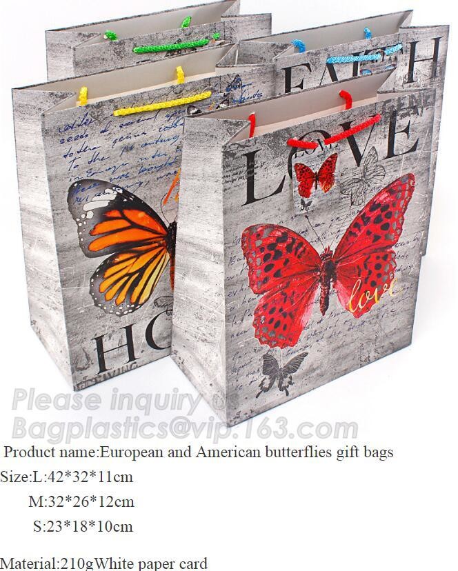 Custom Printed Accept Wholesale Stock White Brown Kraft Paper Shopping Bag With Handle No Minimum, carrier handle bags