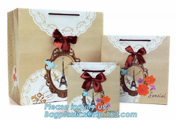Christmas Series Custom Printed Carrier Paper Bag Luxury Paper Bags,shoppong paper bag carrier paper gift bag wholesale