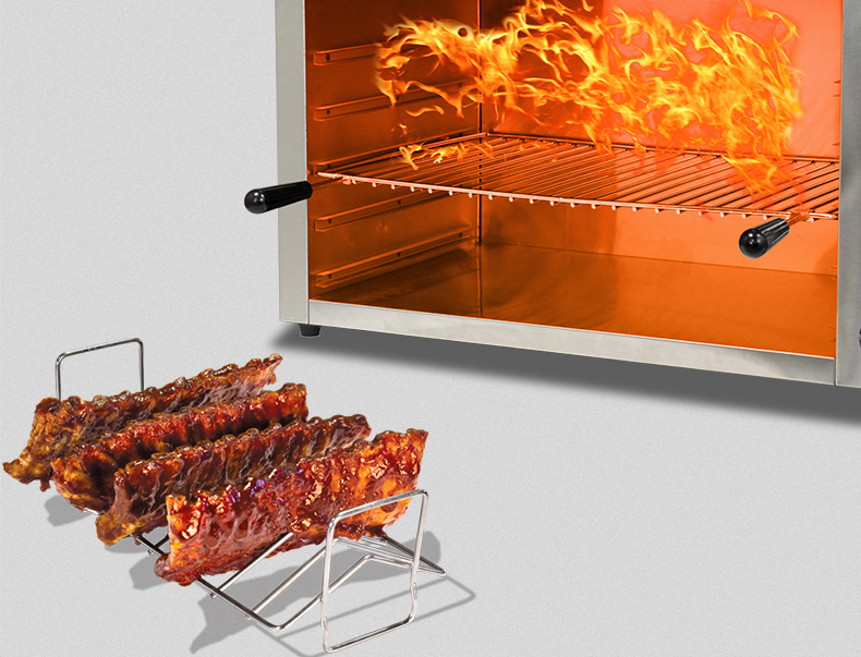 Electric Stainless Steel Salamander Machine for Commercial Restaurant Kitchen Equipment