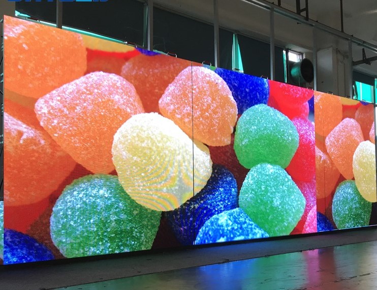 Indoor led tv screen P4 led screen video wall for meeting