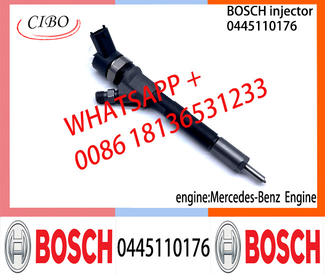 BOSCH injetor Common Rail fuel Injector 0445110128 0445110129 0445110176 0445110177 for Mercedes-Benz 2.2CDi/2.7CDi/3.2C