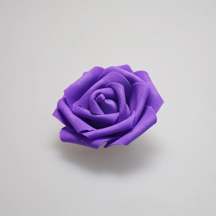Cheap price artificial rose 8cm foamrose pe rose