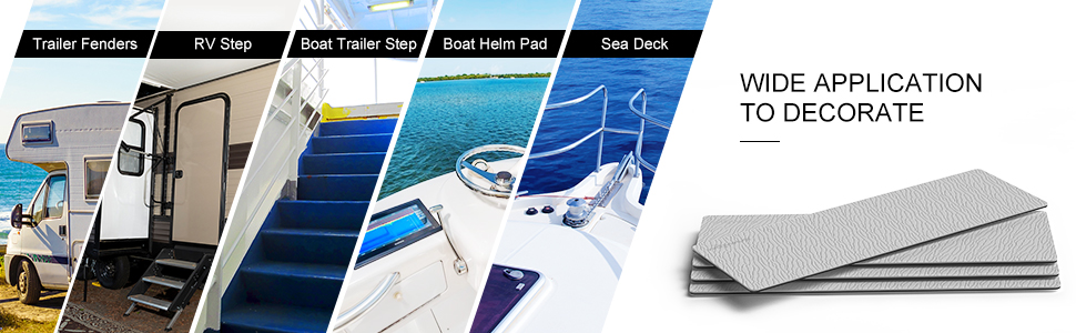 EVA Foam Pads Non-Slip Deck Mats for Waterproof Stair Protection in Modern Design Style