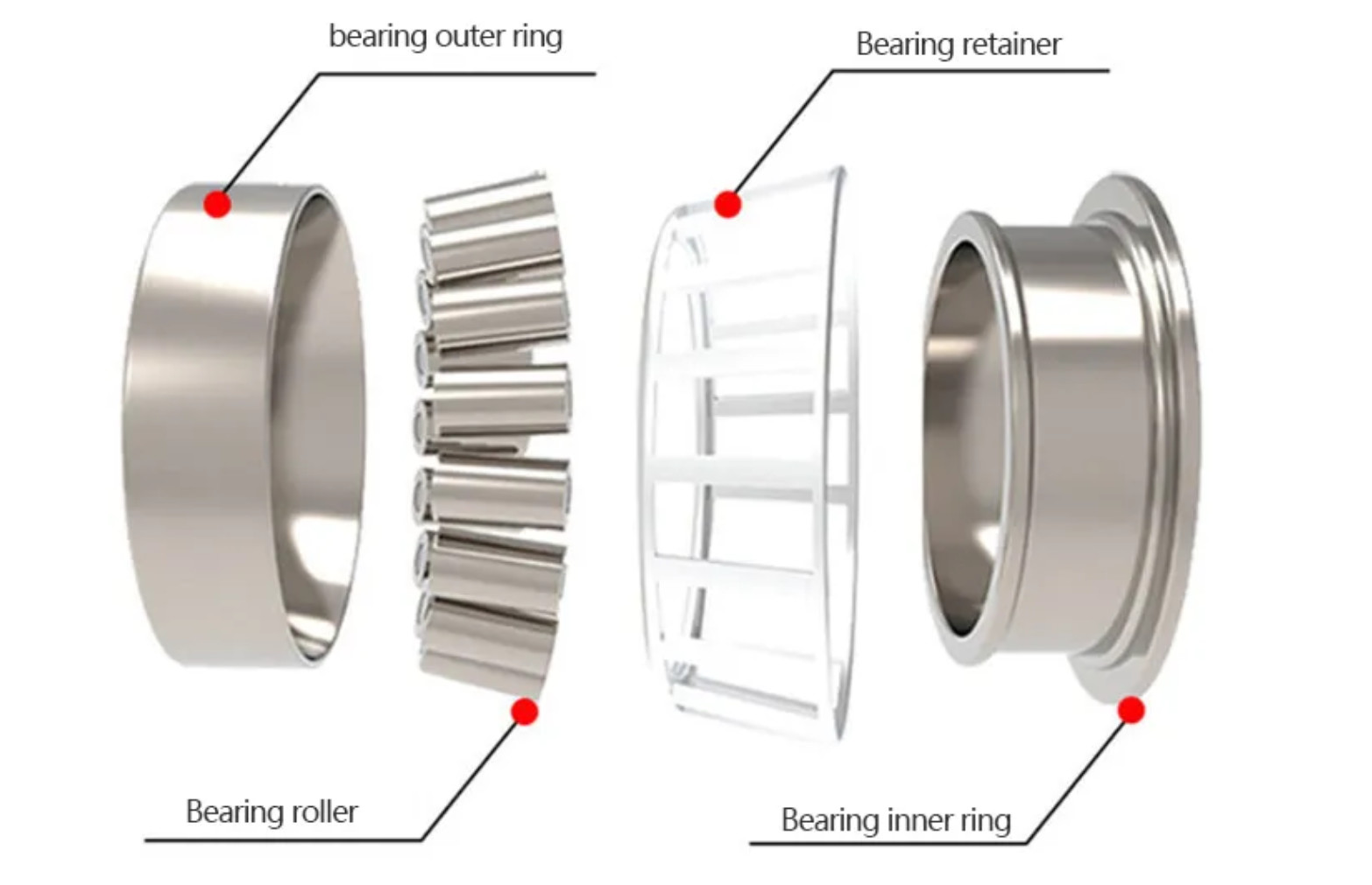 Low Noise P4 32216 Taper Roller Bearing 60mm Bore Size Gearbox Bearing