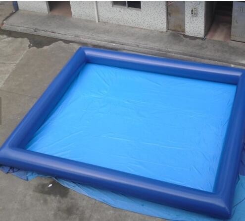 8M*6M Inflatable Swimming Pool With Fireproof PVC Tarpaulin For Family Swimming Pool Material