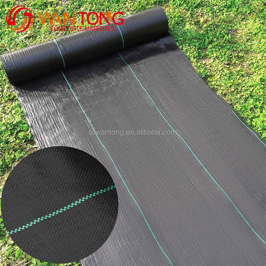 40gsm-230gsm Agriculture PP Ground Cover Fabric for Weed Control in Strawberry Garden