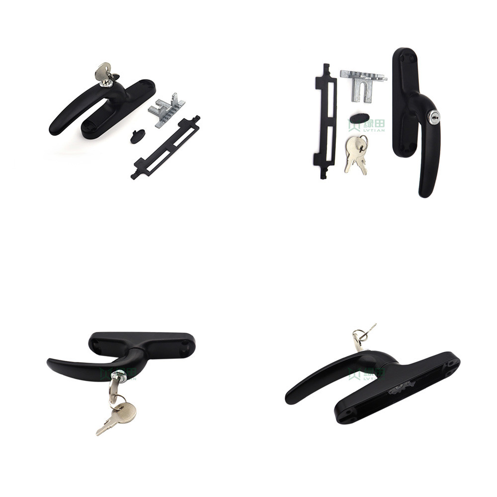 Multi Points Aluminium Two Point Lock Handle With Key oxidation resistance
