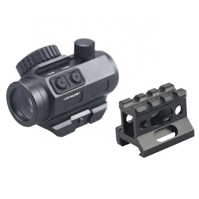 RD053 High Low Two Mounts Inner tube Red DOT Scope on Air Rifle With Switchs