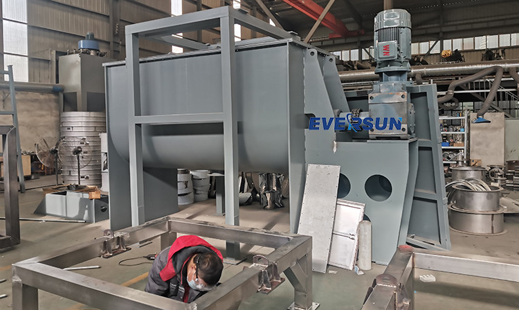 Multifunctional Stainless Steel U Type Ribbon Blender Machine For Powder