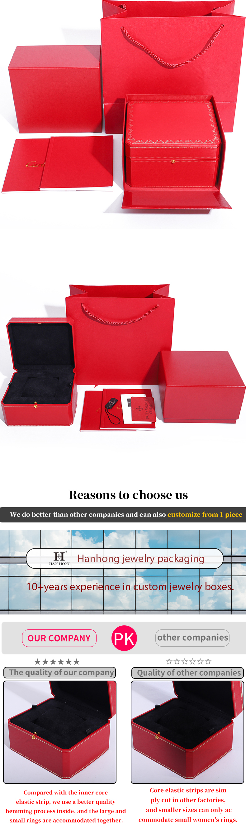 Captivating Octagonal Hard Paper Watch Case Box With Gold Button Ornament