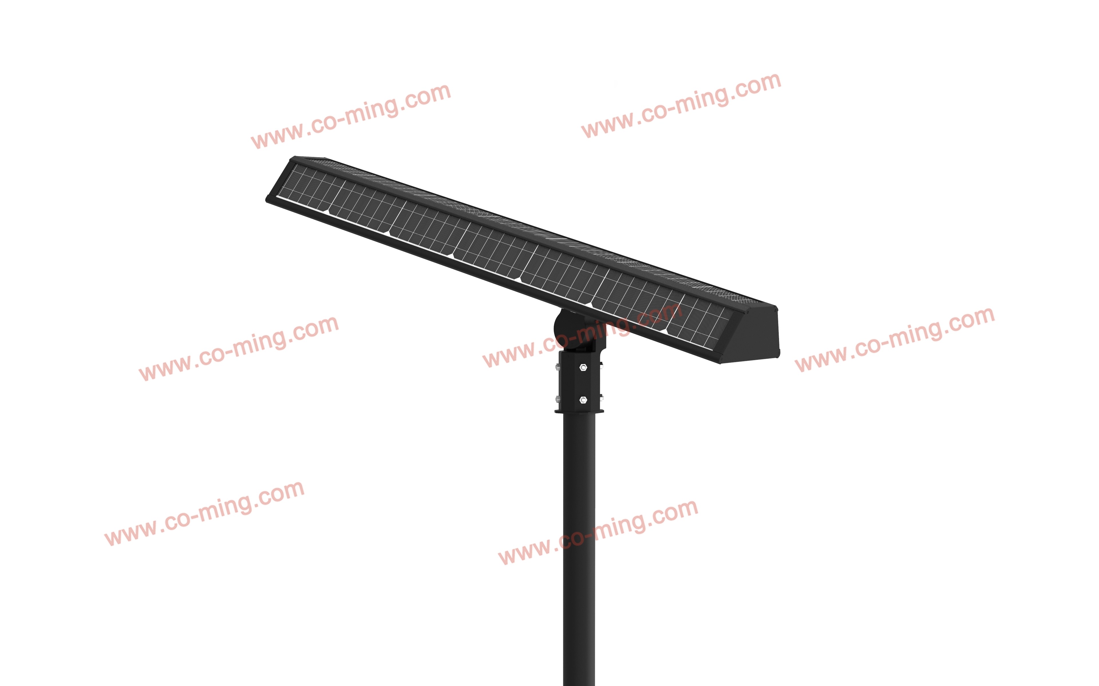 50 led outdoor solar motion light 260WH LiFePO4 Battery