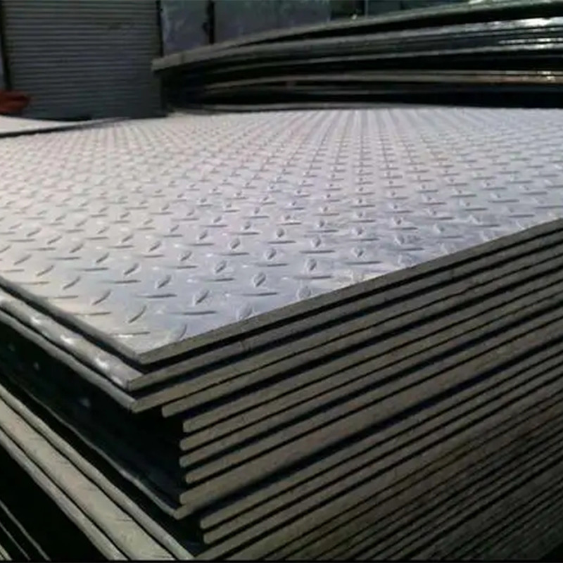 Cold Rolled Checkered Stainless Steel Sheet Anti Skid Steel Plate