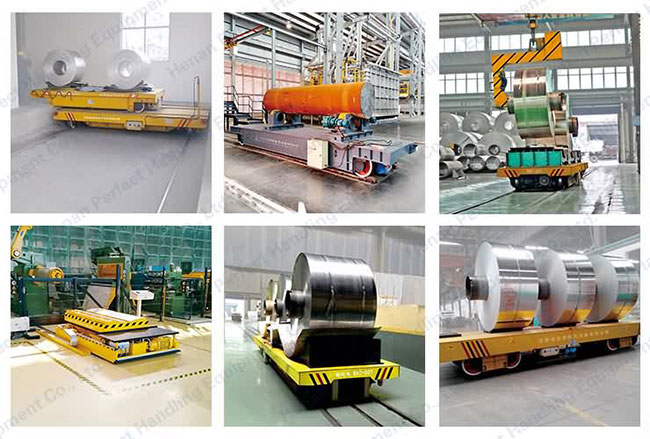 Rail Cart Timber Transfer Electric Building Site Track Bogie Handling Vehicle