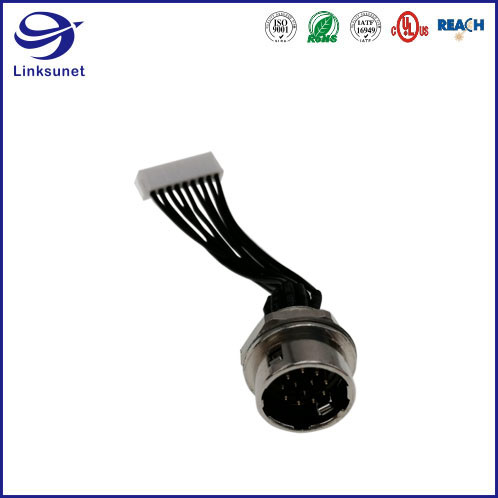 Home Printers Wire Harness With SF0034 OD10mm Integrated Circuit Connector