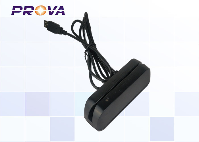Dual Heads MSR Magnetic Card Reader For Shopping Mall / Supermarket