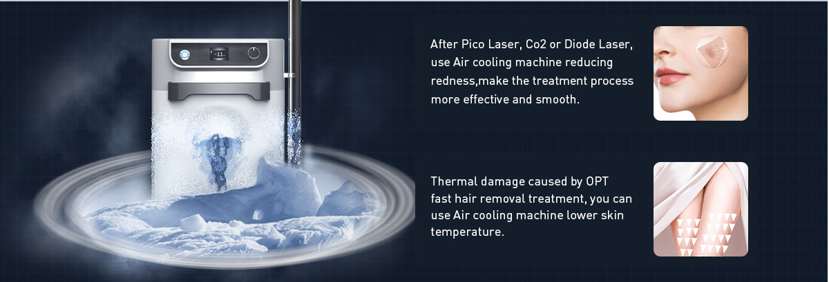 Skin Cooler Zimmer Cryo Skin Cryo Therapy Machine For Laser Treatment Cold Air Zimmer Cryo 6 Medical Skin Cooler Machine