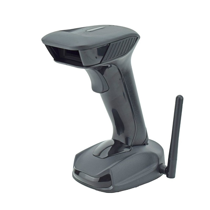 Long Range Handheld Barcode Scanner QR Code Readers In Grocery Store