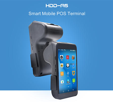 Smart Handheld Mobile Cash Register Terminal with 58mm Built-in Printer and 7.4V Battery