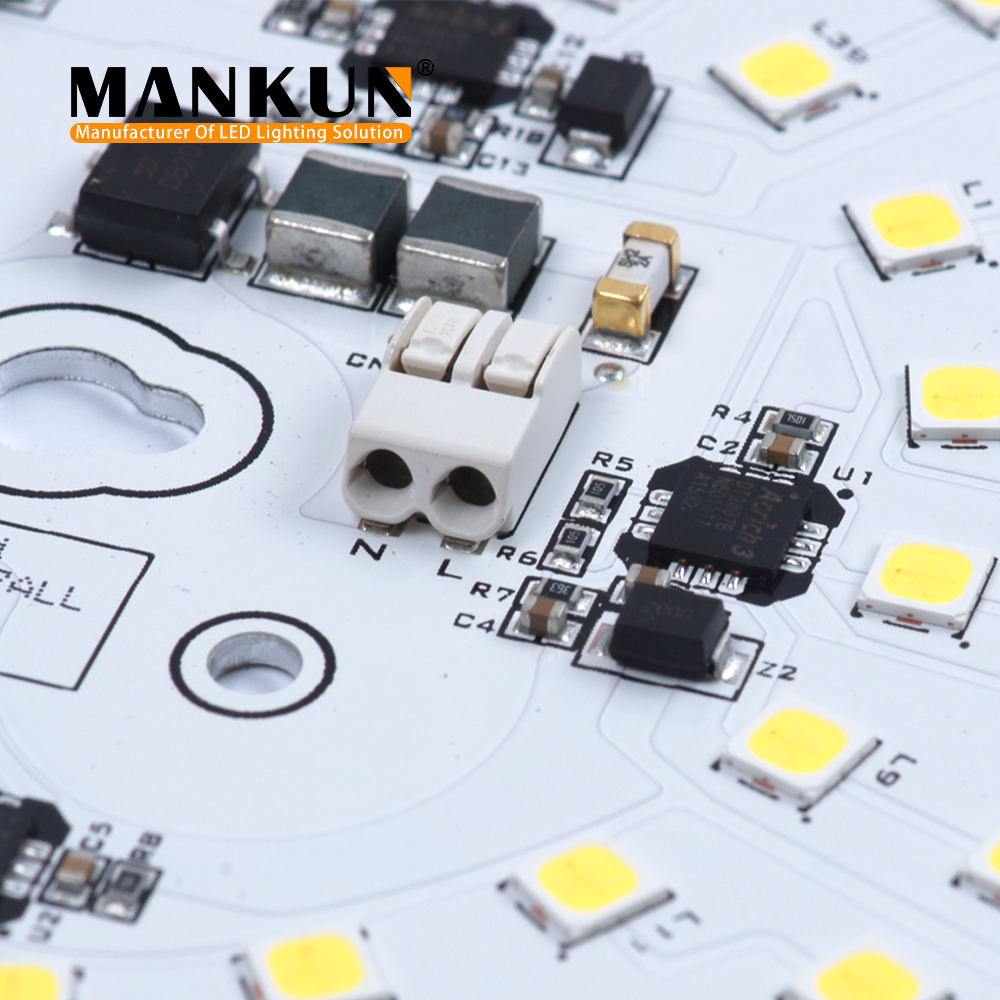 High Bright 150mm AC220V Ceiling Light LED Module Customized SMD5050