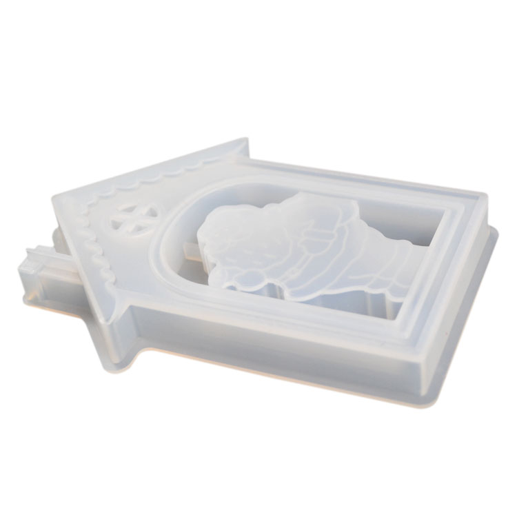 House Shape Tray Silicone Resin Mold Para Resin Epoxy For Craft Projects