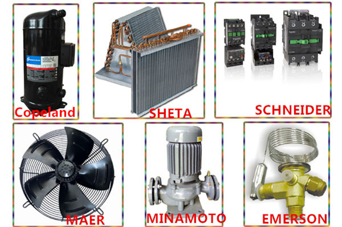 -5deg C 5Ton Air Cooled Water Glycol Chiller