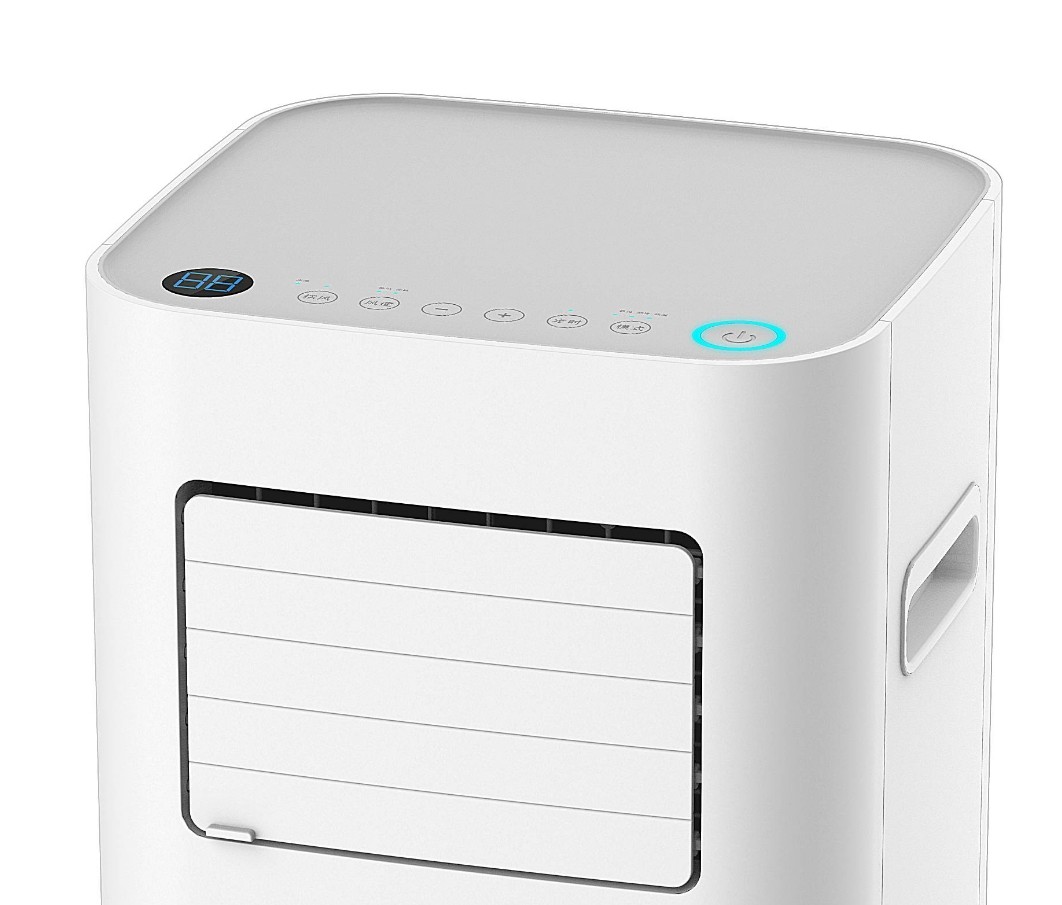 8000 BTU 115V Floor Standing LED Sence Light Evaporative Portable Air Conditioner