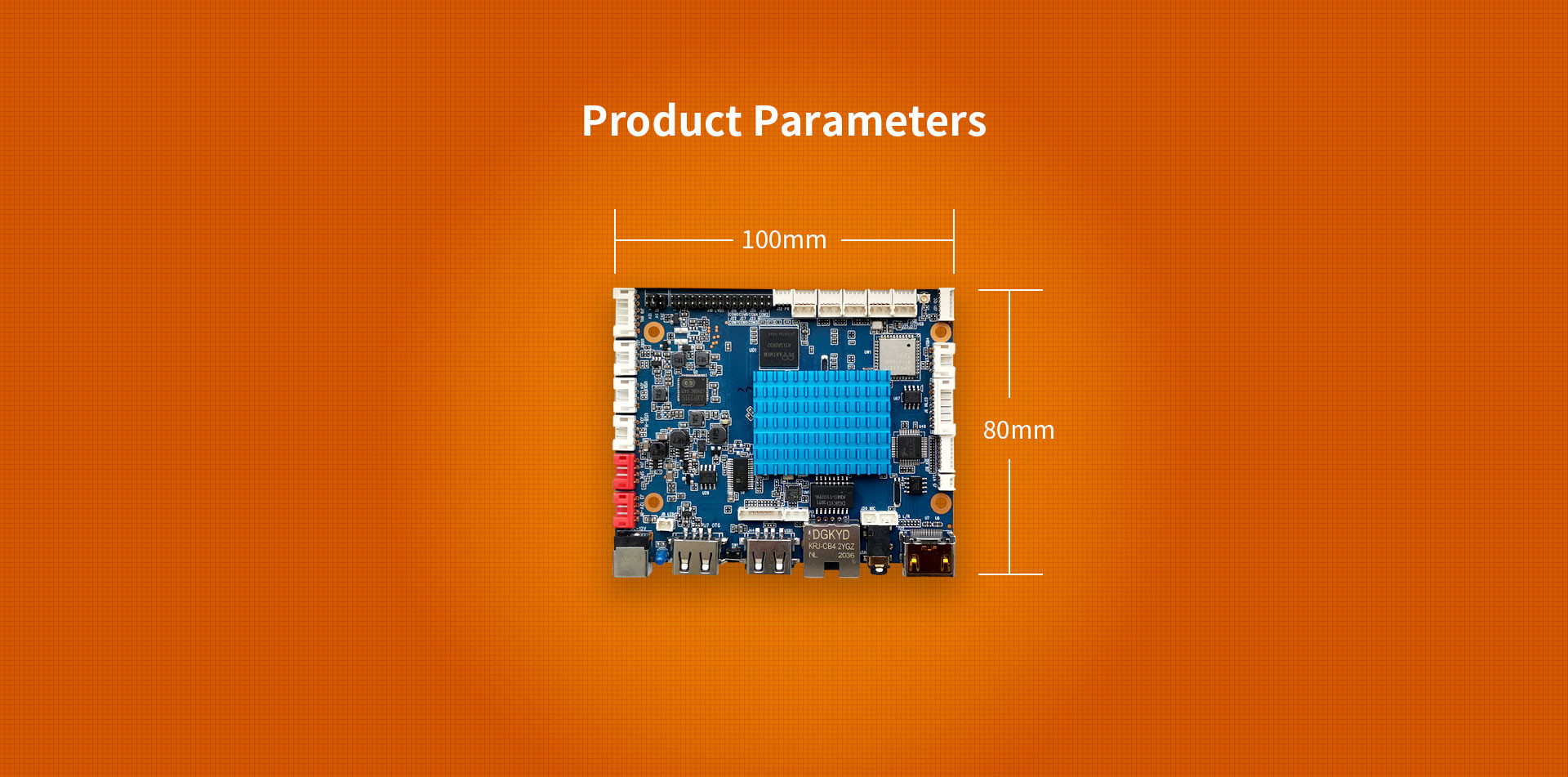 H0 Smart HMI Mainboard Allwinner A40i quad-core Cortex-A7 @1.2GHz Android 7.1