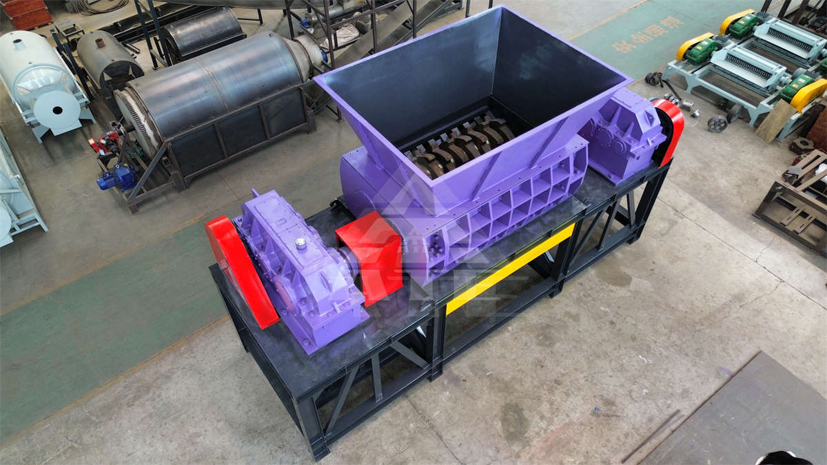 Diesel Engine Two Shaft Shredder Car Shell Shredder High Efficiency
