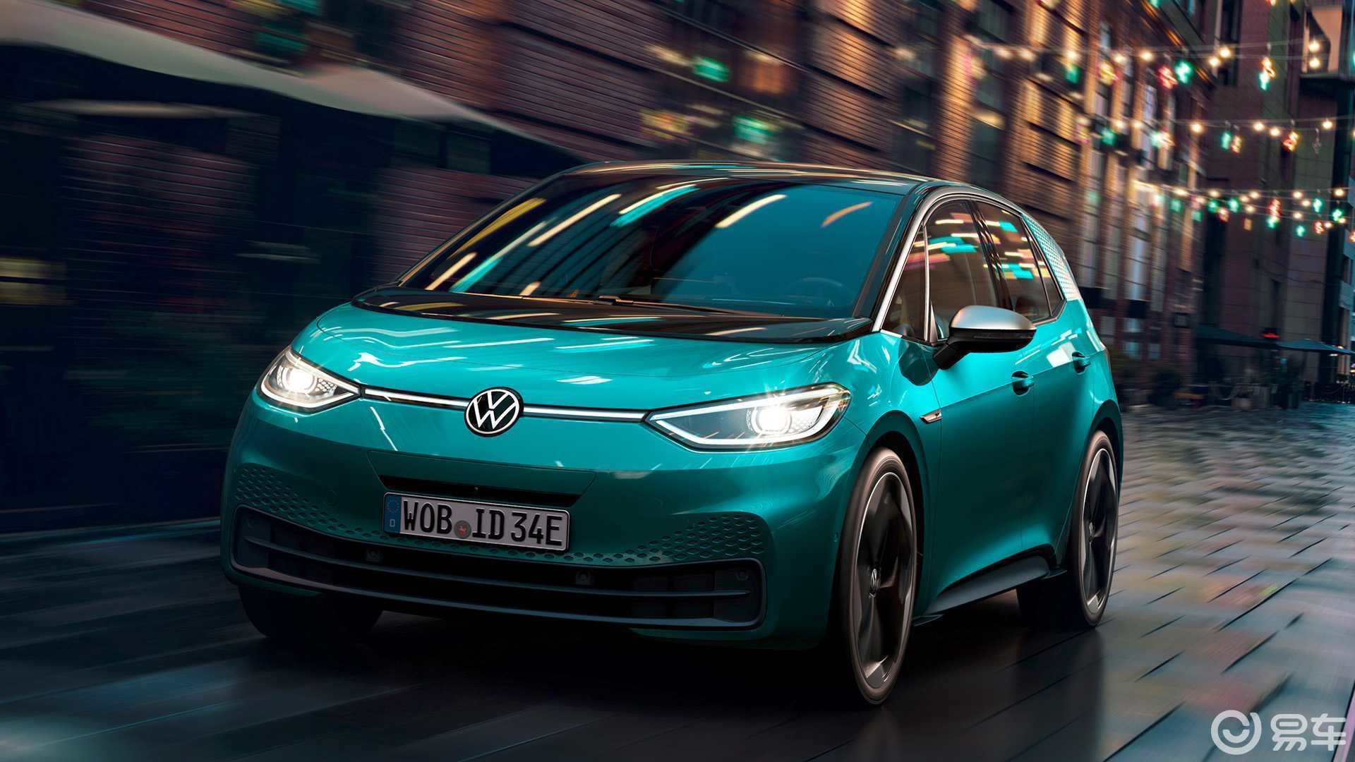 Sedan Body Type Volkswagen Electric Car Front Wheel Drive The All New ID.3