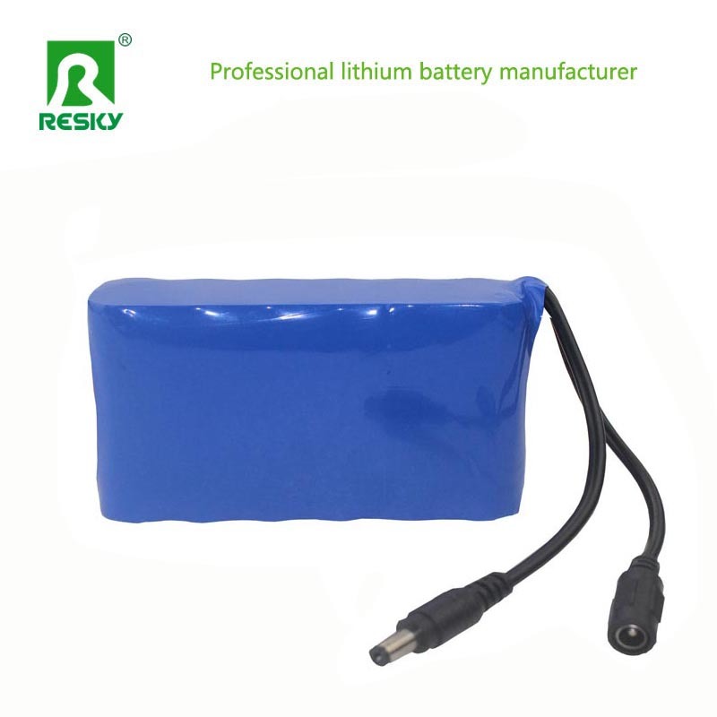 Medical Monitor Li-ion Battery Pack 7.4V 18650 8000mAh Rechargeable