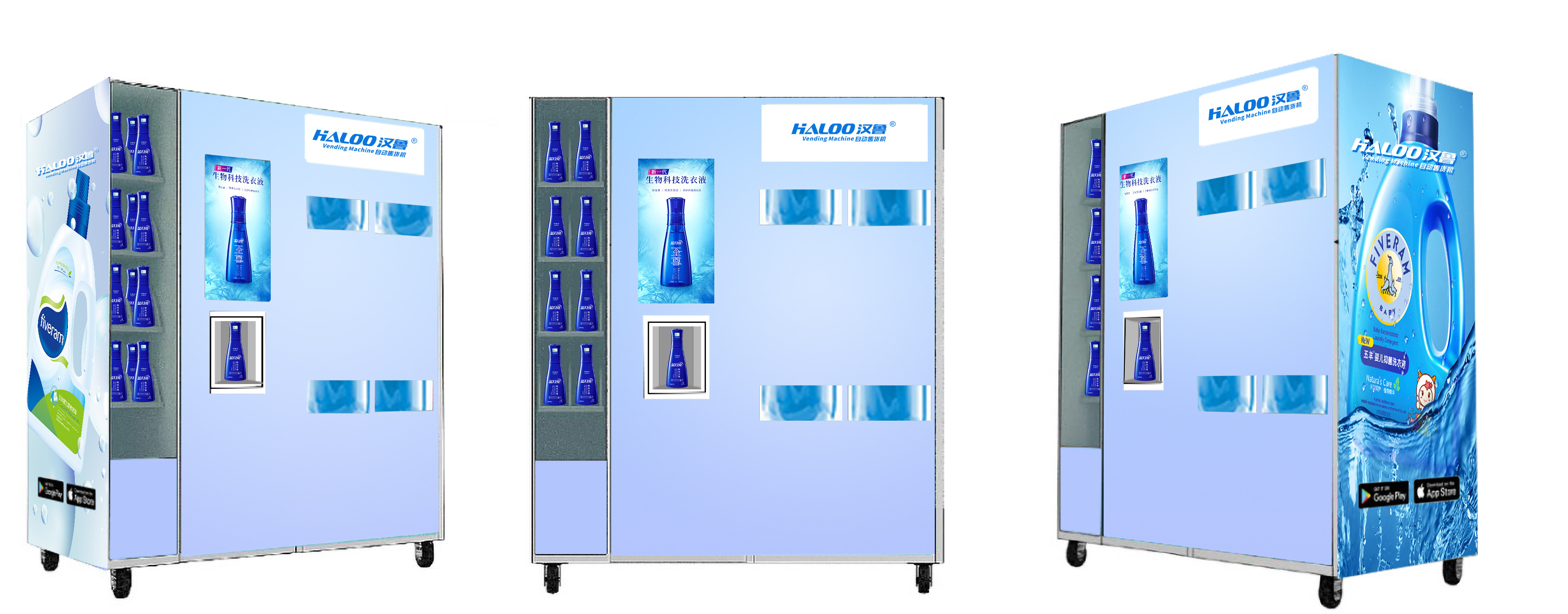 Popular Saving Bottle Laundry Detergent Vending Machine