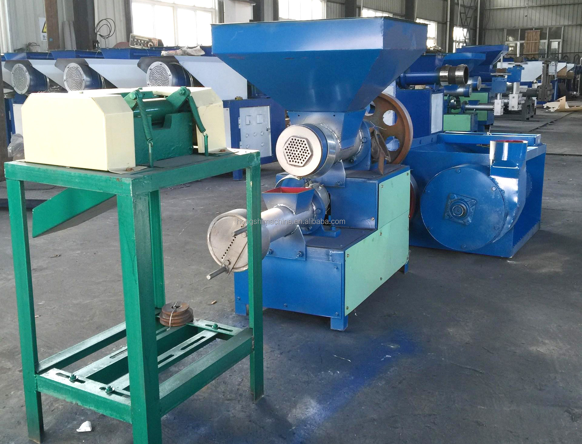 Waste Eva PU Foam Plastic Recycle Machine Production Line
